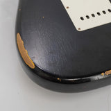 USED_​​2021_Limited_Edition_1961_Stratocaster_Heavy_Relic_Aged_Black_over_3-Tone_Sunburst_Roasted_Maple_Neck_2023_[SN__CZ566964]_10