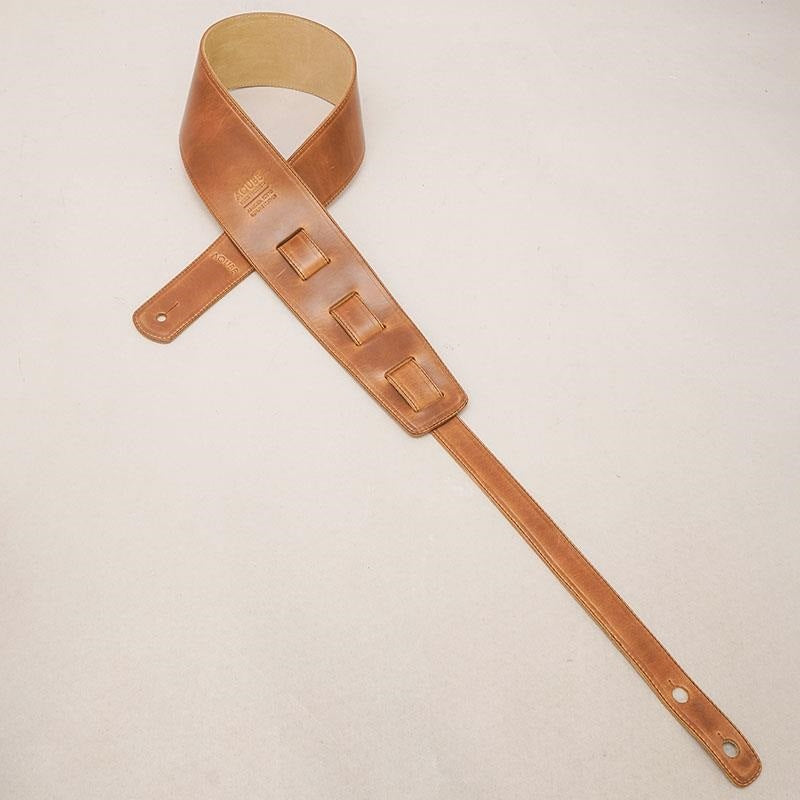 [Domestic_Genuine_Leather_Strap]_HORWEEN_(Natural)___STANDARD___L-Size_(Tail_Strap_for_Acoustic-Electric_Guitars)_02
