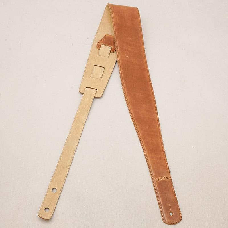 [Domestic_Genuine_Leather_Strap]_HORWEEN_(Natural)___STANDARD___L-Size_(Tail_Strap_for_Acoustic-Electric_Guitars)_03