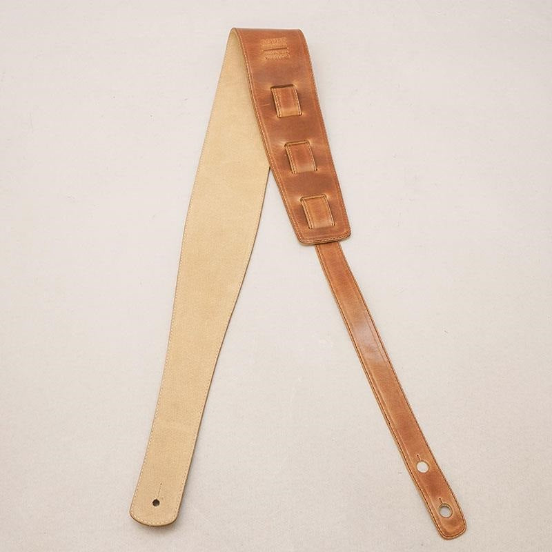 [Domestic_Genuine_Leather_Strap]_HORWEEN_(Natural)___STANDARD___L-Size_(Tail_Strap_for_Acoustic-Electric_Guitars)_04