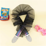 Glitter_Rainbow_Black_Frill_Guitar_Strap_(Purple)_01