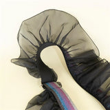 Glitter_Rainbow_Black_Frill_Guitar_Strap_(Purple)_03