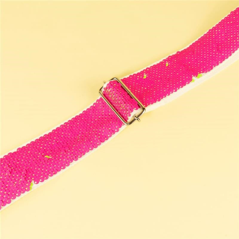 Reversible_Sequin_Guitar_Strap_-_Pink_&_Green_08