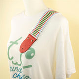 【KIDS】Colorful_Stripe_Guitar_Strap_1_-_Red_03