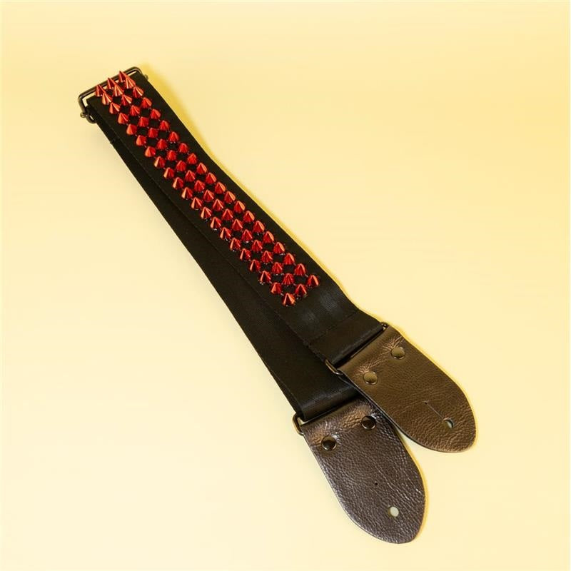 Heavy_Metal_Kids_Studded_Guitar_Strap_S_-_Black_&_Devil_Red_05