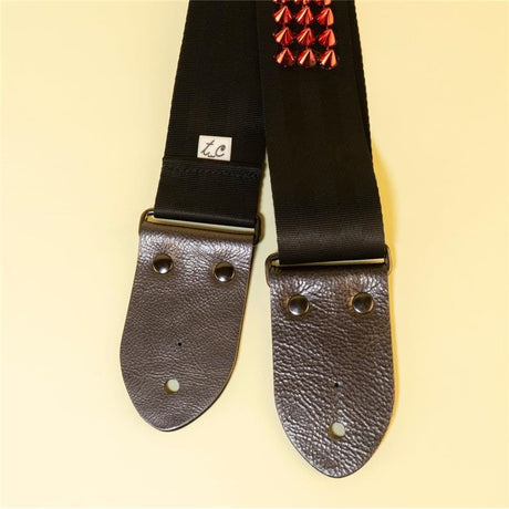 Heavy_Metal_Kids_Studded_Guitar_Strap_S_-_Black_&_Devil_Red_07