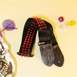 Heavy_Metal_Kids_Studded_Guitar_Strap_S_-_Black_&_Devil_Red_10