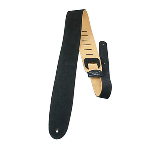 Black_Soft_Suede_Guitar_Strap_01
