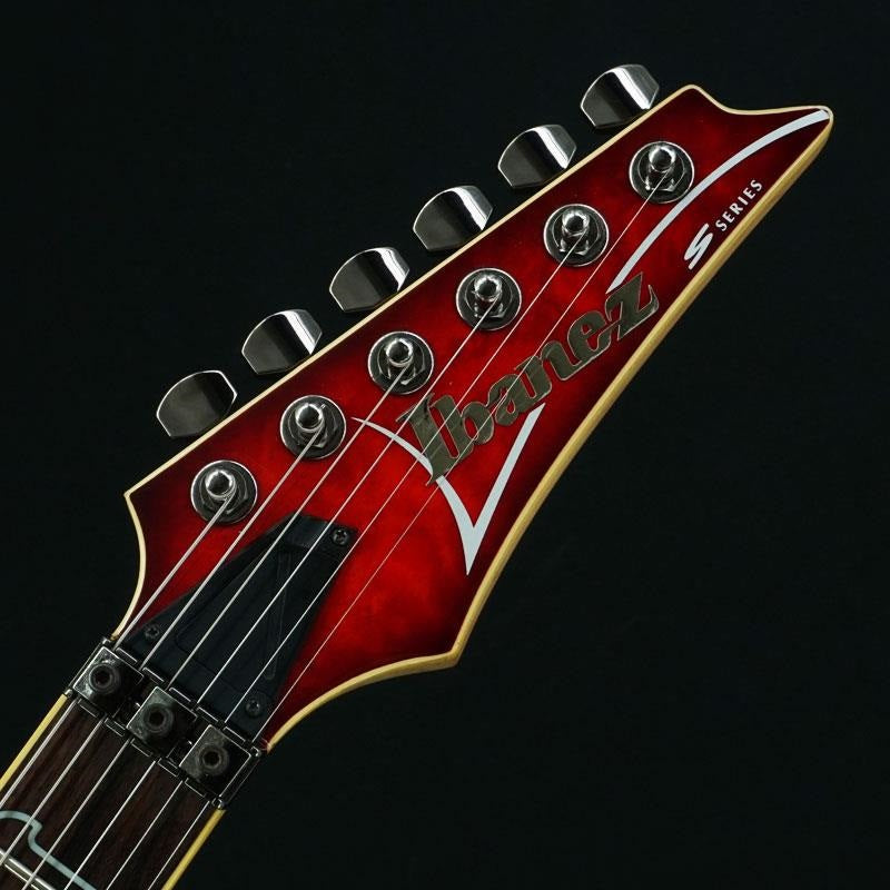 USED_​​Ibanez_S570DXQM_(Transparent_Red_Sunburst)_[SN_I111006433]_07