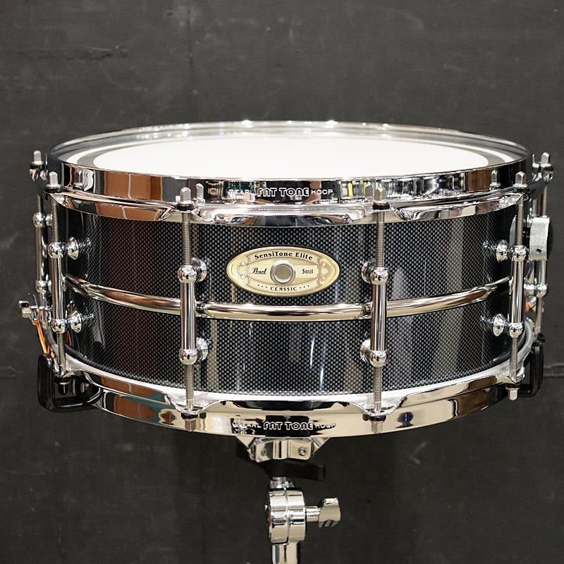 USED_​​Used_STE14575SC_w_D-Flavor_Customize_[SensiTone_Elite_Classic_1mm_Steel_w_FatTone_Hoops_-_Carbon_Black_Covering]_01