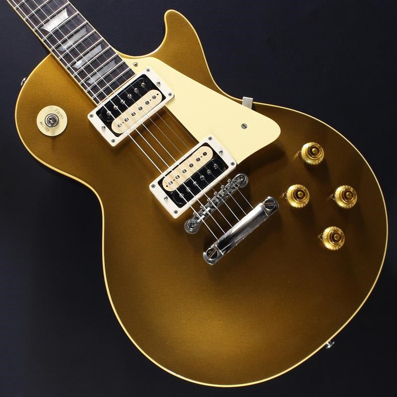 USED_​​Dealer_Select_1957_Les_Paul_Standard_Reissue_Gold_Top_Dark_Back_VOS_(Double_Gold)_01