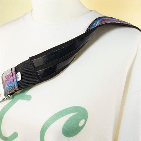 Not_Slip_Not_Lame_Rainbow_&_Silver_Dot_Guitar_Strap_(dot)_03