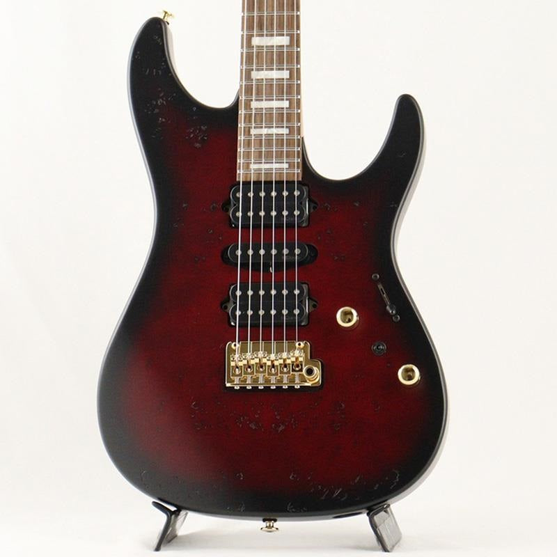 KIKO300-RRT_(Ruby_Red_Sunburst_Flat)_[Kiko_Loureiro_Model]_01
