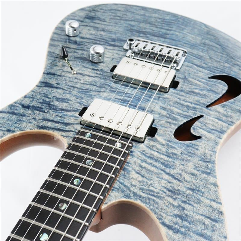 USED_​​DST-Hollow24_Mahogany_Limited_(Trans_Blue_Denim)_[SN_032986]_T's_Guitars_10