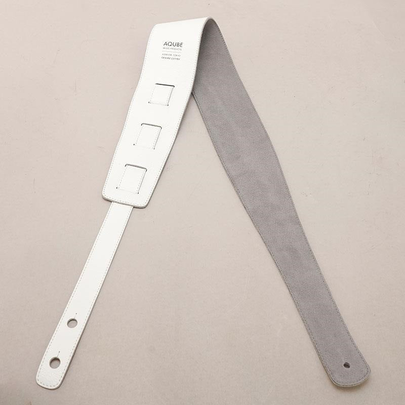[Domestic_Genuine_Leather_Strap]_SHRINK_(White)___STANDARD___M-Size_(Tail_strap_for_acoustic-electric_guitars)_04