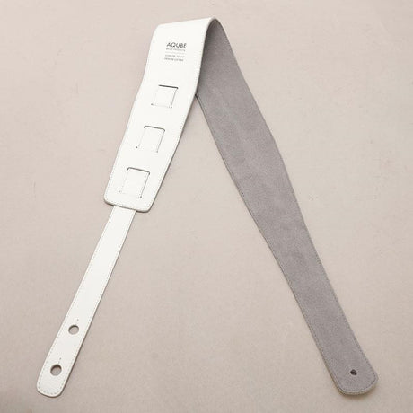 [Domestic_Genuine_Leather_Strap]_SHRINK_(White)___STANDARD___M-Size_(Tail_strap_for_acoustic-electric_guitars)_04