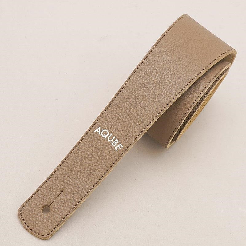 [Domestic_Genuine_Leather_Strap]_SHRINK_(Hazel_Brown)___SLIM___M-Size_(Tail_strap_for_acoustic-electric_guitars)_01