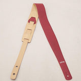 [Domestic_Genuine_Leather_Strap]_SHRINK_(Bordeaux)___SLIM___M-Size_(Tail_Strap_for_Acoustic-Electric_Guitars)_03