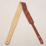 [Domestic_Genuine_Leather_Strap]_HORWEEN_(Timber)___SLIM___M-Size_(Tail_Strap_for_Acoustic-Electric_Guitars)_04