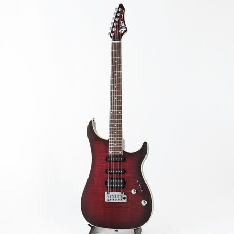 USED_​​VE6-CVU2_Excalibur_Ultra_Blues_HSS_Vibrato_(Deep_Burgundy)_[SN_100182]_Vije_02