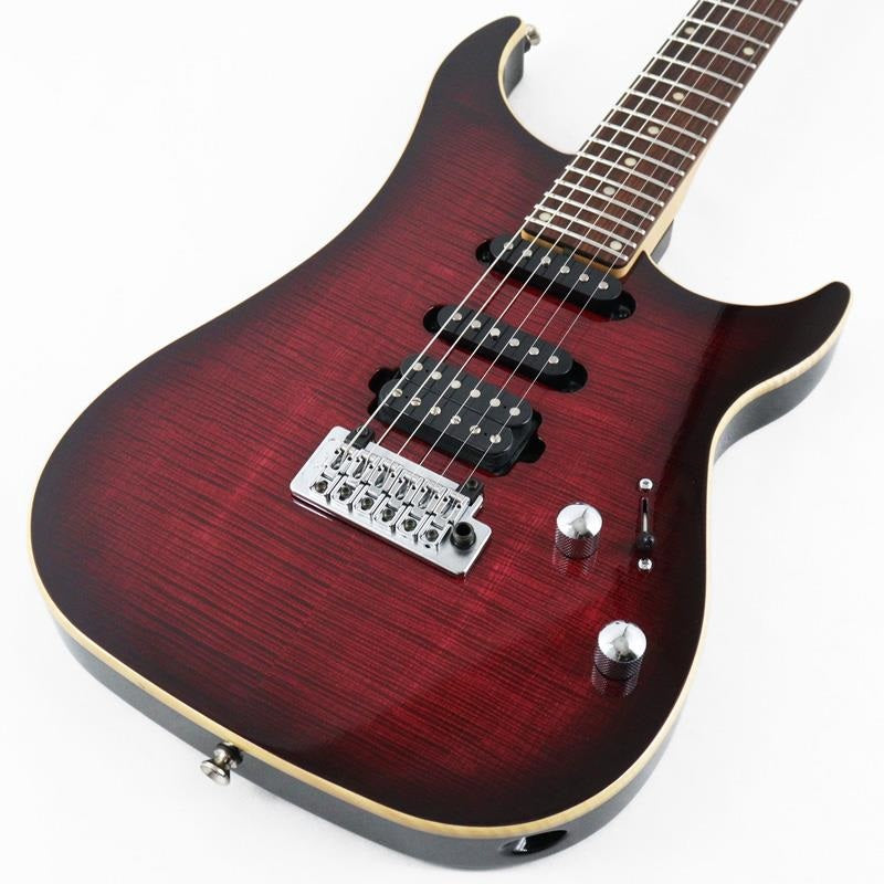 USED_​​VE6-CVU2_Excalibur_Ultra_Blues_HSS_Vibrato_(Deep_Burgundy)_[SN_100182]_Vije_11