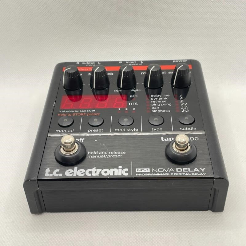 USED ​​NOVA Delay by tc electronic – Ikebe Musical Instruments Store