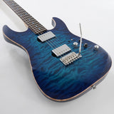 USED_​​JAPAN_Studio_Elite_HD_Quilt_Maple_Top_White_Limba_Rosewood_(Transparent_Blue_Burst)[SN__J25022]_07