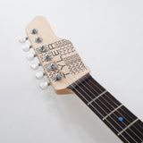 USED_​​JAPAN_Studio_Elite_HD_Quilt_Maple_Top_White_Limba_Rosewood_(Transparent_Blue_Burst)[SN__J25022]_11