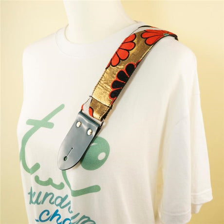 Vintage_Kimono_Obi_Wave_Flower_Guitar_Strap_C_03