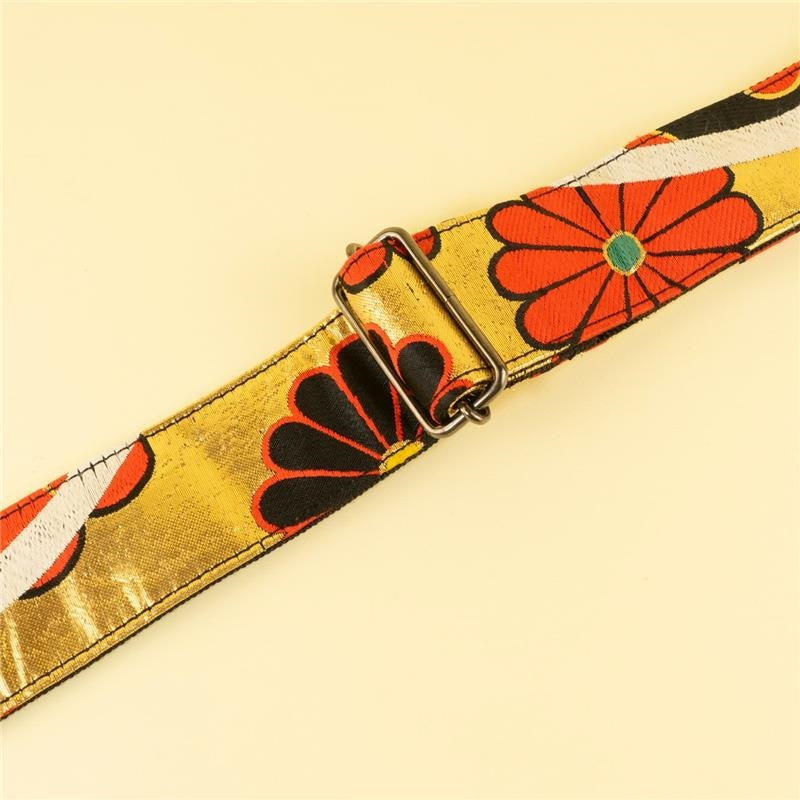 Vintage_Kimono_Obi_Wave_Flower_Guitar_Strap_C_05
