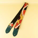 Vintage_Kimono_Obi_Wave_Flower_Guitar_Strap_C_07