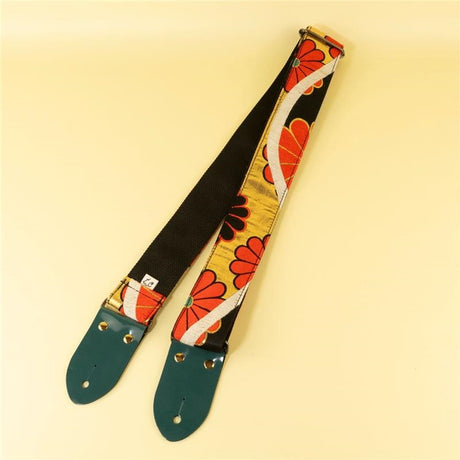 Vintage_Kimono_Obi_Wave_Flower_Guitar_Strap_C_07