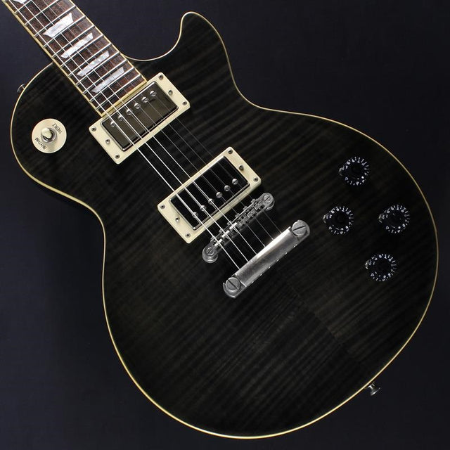 USED_​​Les_Paul_1960_Tribute_Plus_(Transparent_Ebony)_01