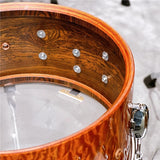 USED_​​Used_item_TBSP147-GNS_[Star_Bubinga_Snare_Drum___14×7][Quilted_Sapele_&_Cordia]_04