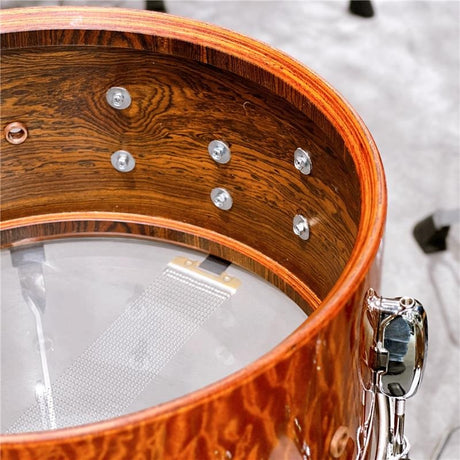 USED_​​Used_item_TBSP147-GNS_[Star_Bubinga_Snare_Drum___14×7][Quilted_Sapele_&_Cordia]_04