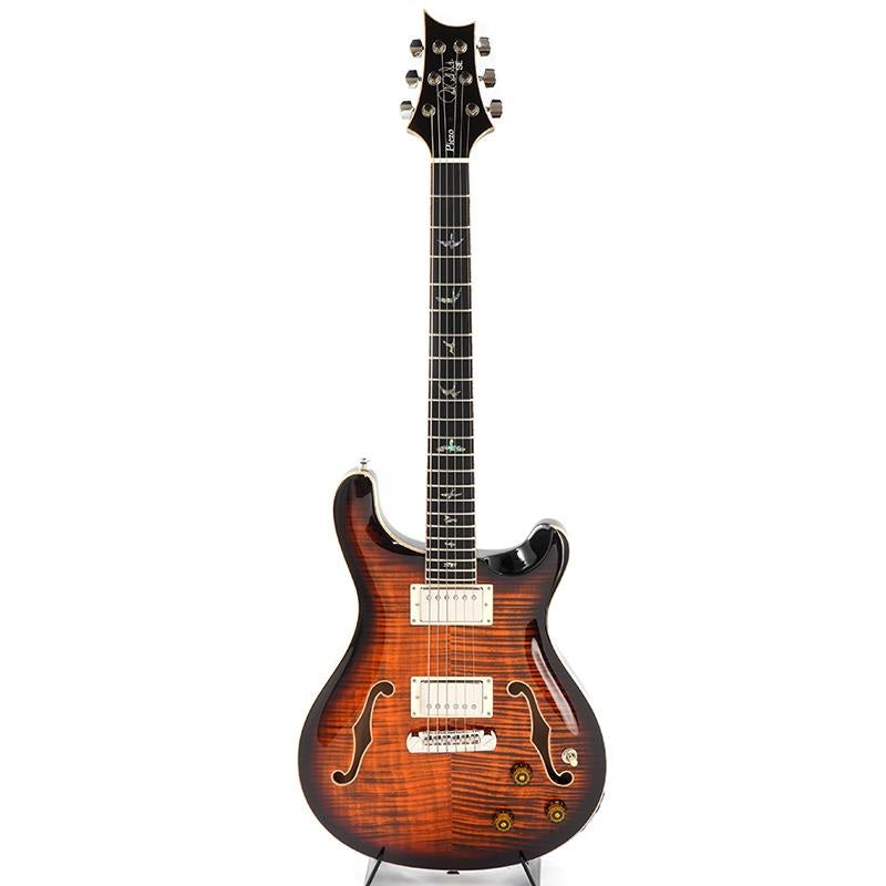 USED_​​SE_Hollowbody_II_Piezo_SE_Locking_Tuner_Modified_(Orange_Tiger_Smokeburst)_[SN__CTCH05878]_02