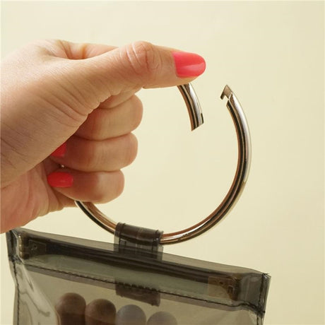 Monochrome_PVC_Big_Ring_Carabiner_Stick_Case，_Gray_07