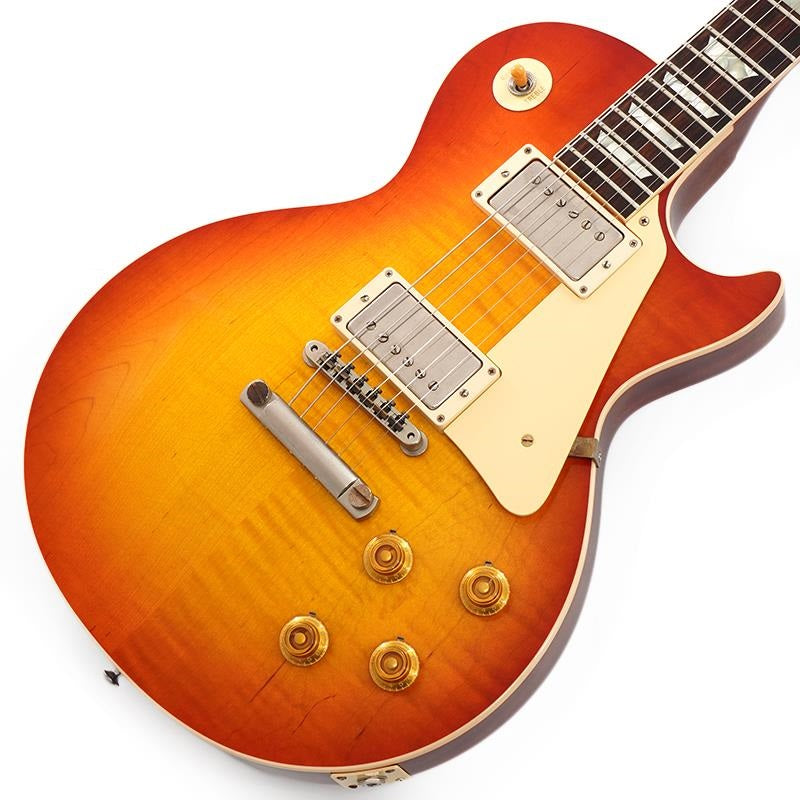 USED_​​Historic_Collection_1958_Les_Paul_Standard_Reissue_HRM_VOS_Washed_Cherry_2018_[SN__8_8173]_06