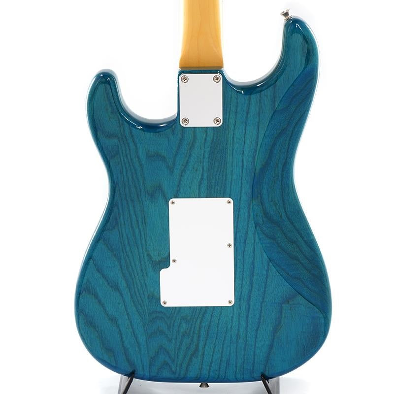 USED_​​Michiya_Haruhata_Stratocaster_(Caribbean_Blue_Trans__Rosewood)_[SN__JD23012580]_03