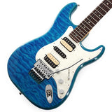 USED_​​Michiya_Haruhata_Stratocaster_(Caribbean_Blue_Trans__Rosewood)_[SN__JD23012580]_07