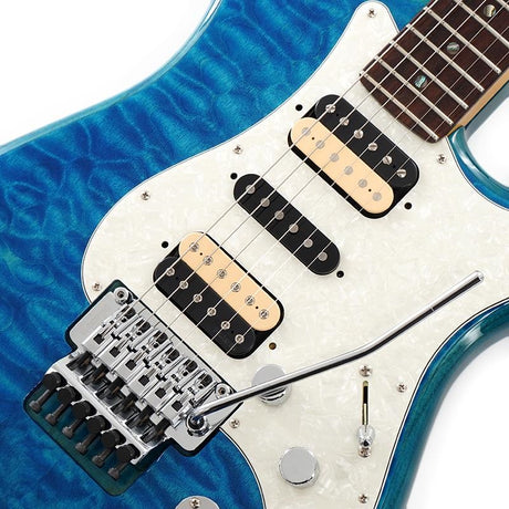 USED_​​Michiya_Haruhata_Stratocaster_(Caribbean_Blue_Trans__Rosewood)_[SN__JD23012580]_08