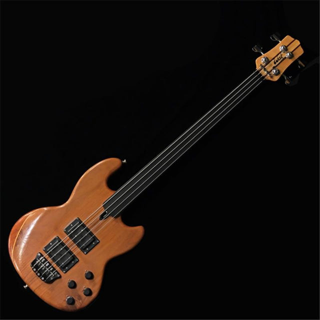 USED_​​Mk1_4-stroke_Fretless_(American_Walnut_Facings)_'95_01