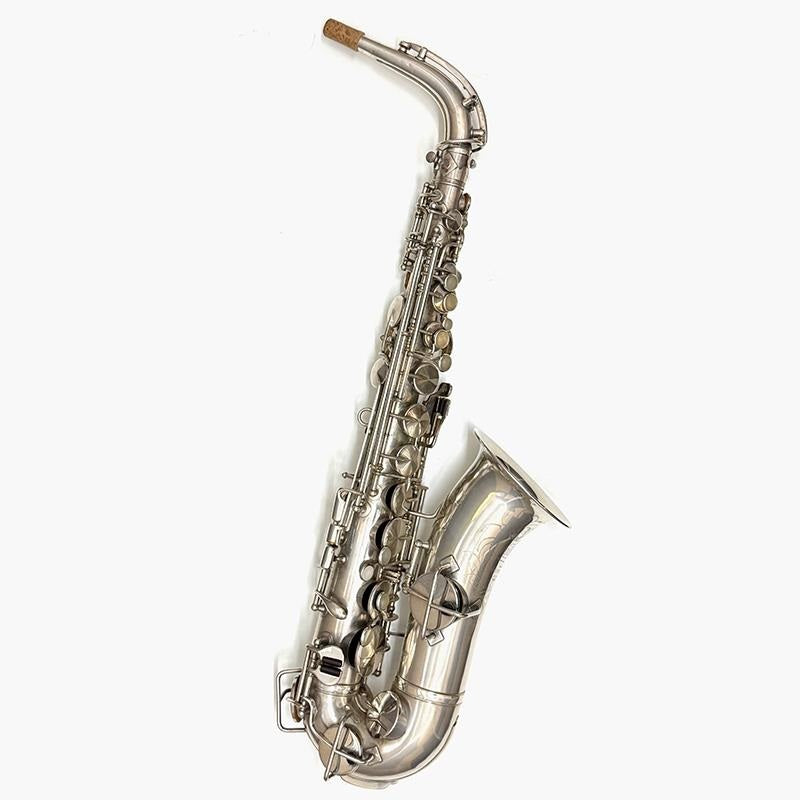Vintage_Alto_Saxophone_1929's_King_Voll-True_S_N_123xx6_[Sold_as_is，_no_warranty]_01