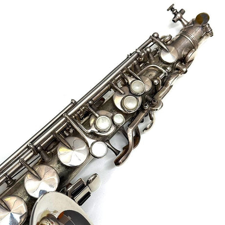 Vintage_Alto_Saxophone_1929's_King_Voll-True_S_N_123xx6_[Sold_as_is，_no_warranty]_03