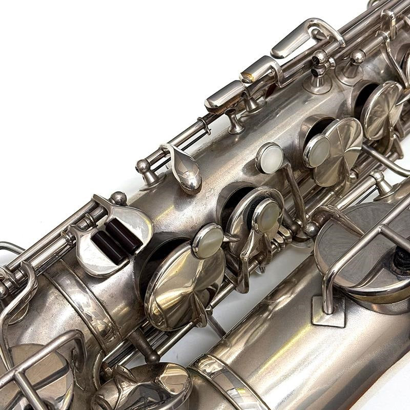 Vintage_Alto_Saxophone_1929's_King_Voll-True_S_N_123xx6_[Sold_as_is，_no_warranty]_04