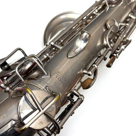 Vintage_Alto_Saxophone_1929's_King_Voll-True_S_N_123xx6_[Sold_as_is，_no_warranty]_09