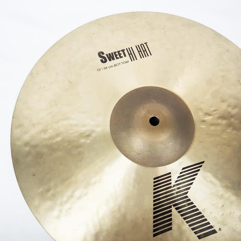 USED_​​K_Zildjian_Sweet_HiHat_15_pair_[NKZL15SW_HHT_15SW_HHBM][1132g_1710g]_07
