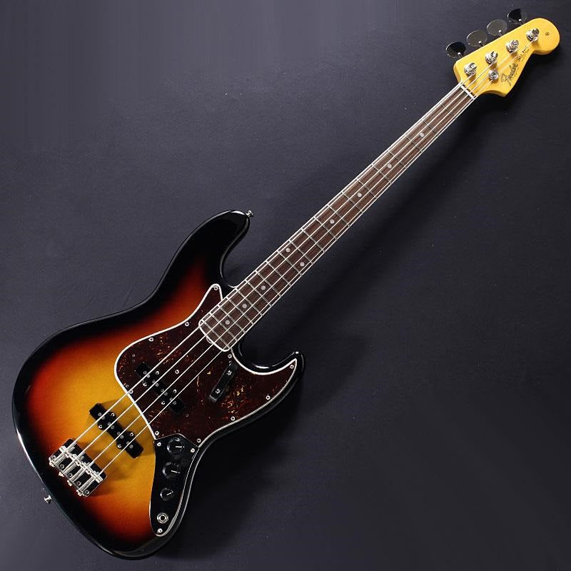 USED_​​American_Vintage_II_1966_Jazz_Bass_(3-Color_Sunburst_Rosewood)_01