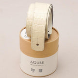 [Domestic_Genuine_Leather_Strap]_EMBOSSED_CROCO_(Vintage_White)___Slim___M-Size_(Tail_Strap_for_Acoustic-Electric_Guitars)_05