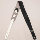[Domestic_Genuine_Leather_Strap]_COW_HAIR_(Black)___SLIM___M-Size_(Tail_Strap_for_Acoustic-Electric_Guitars)_03